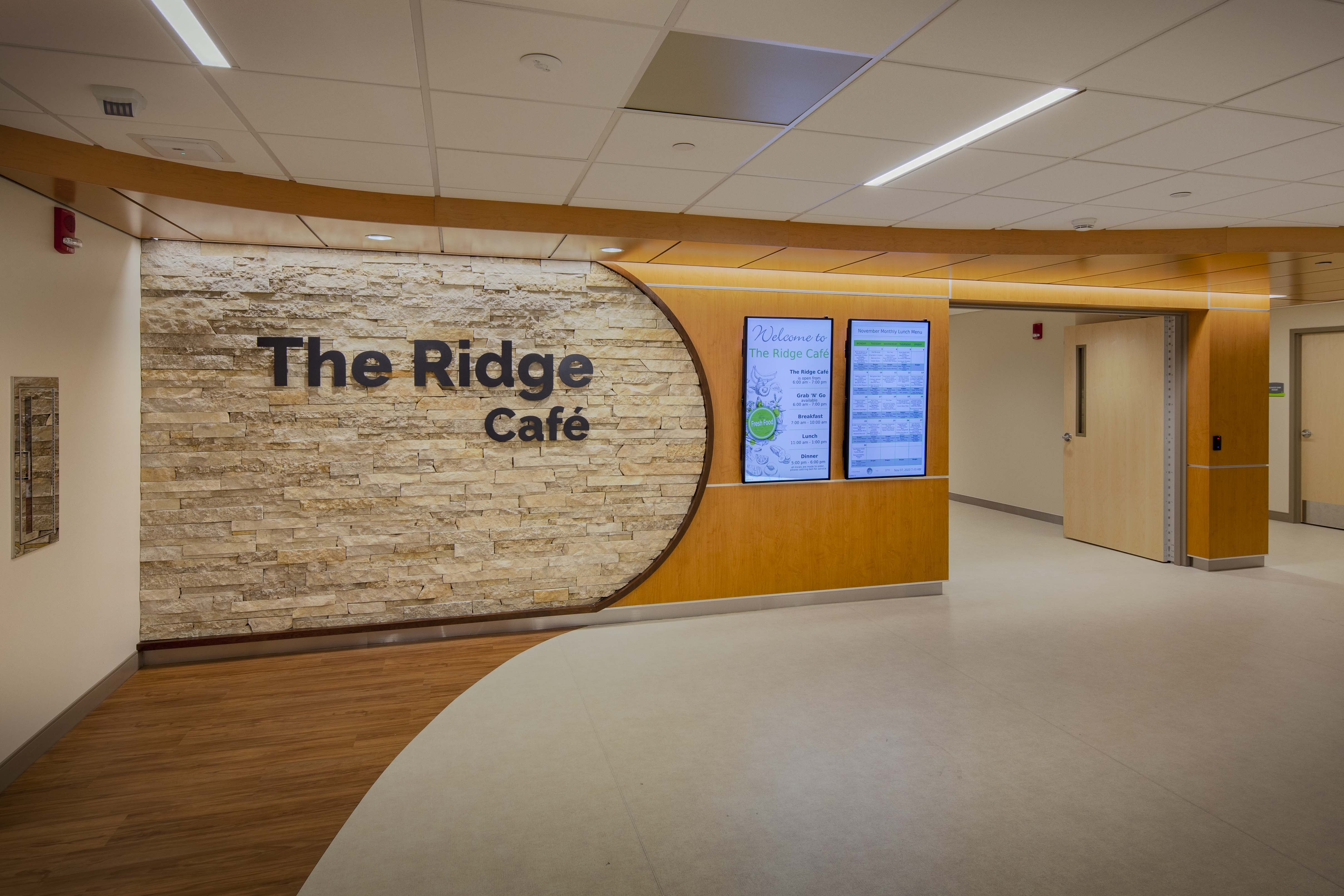 The Ridge Cafe entrance