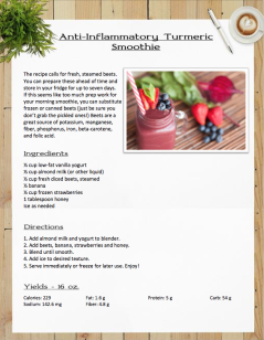 Beets and Berries Smoothie